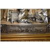 Image 2 : Gilt framed 3 dimensional metal sculpture depicting the last supper, overall dimensions 28" X 37"