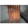 Image 2 : Antique Sheraton corner chair with inlaid paneled supports and banding