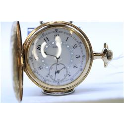 Elgin size 12, 17 jewel pocket watch. Grade 383, model 2, serial #16002745, circa 1912. 3/4 nickel p