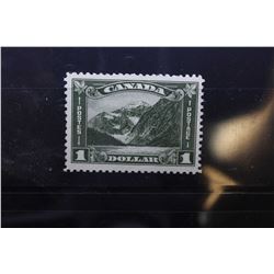 Canadian 1 dollar  Mt Edith Cavell  postage stamp, scott no. 177, in very fine condition