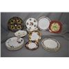 Image 1 : Large selection of china and semi porcelain plates including Royal Crown Derby, Royal Chelsea, Hamme