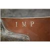 Image 2 : Antique heavy copper frying pan with hand forged handle, marked I.M.P 15" in diameter