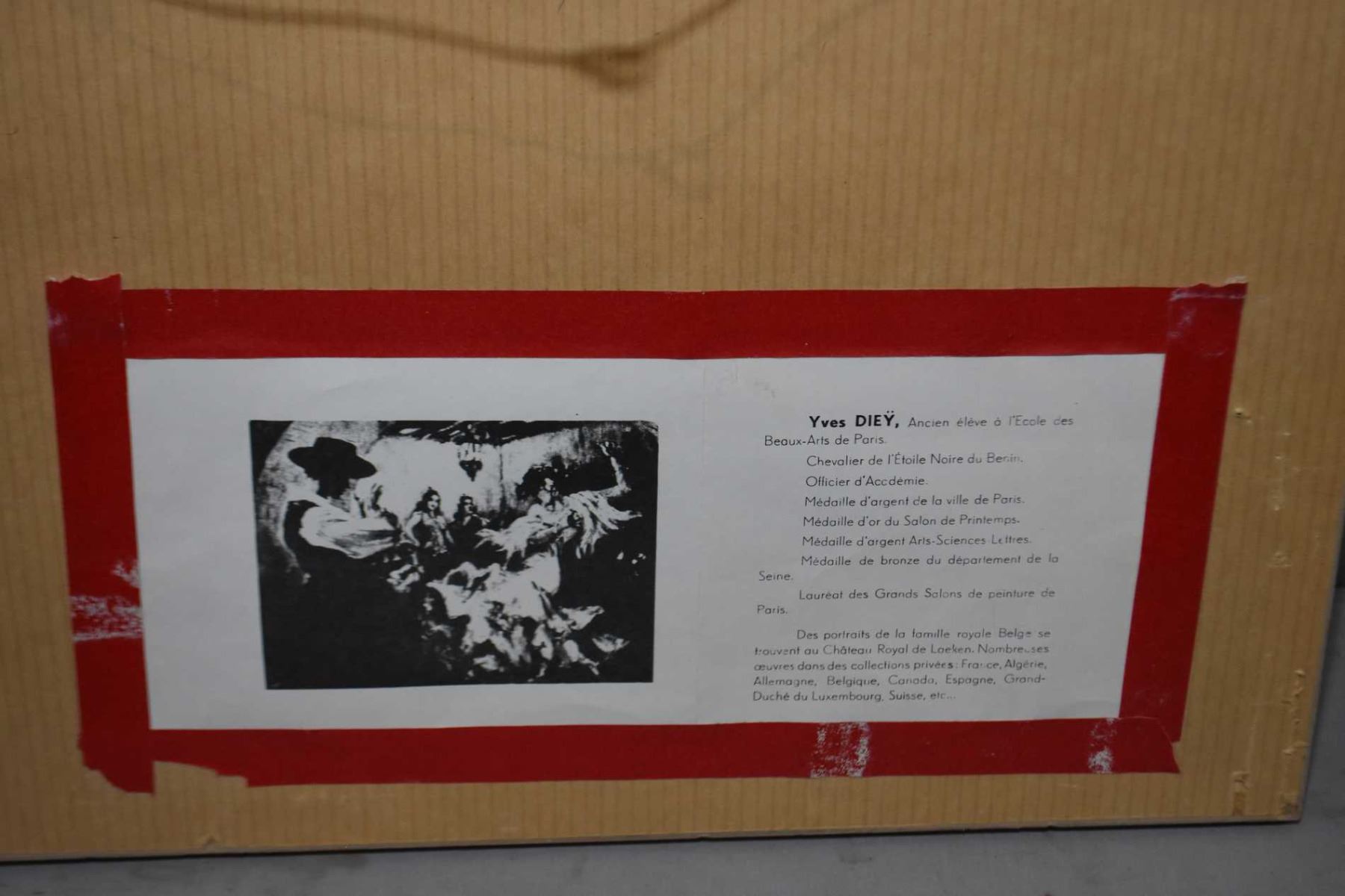 Framed Original Watercolour Painting Of A Mother And Child By