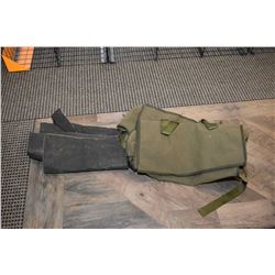 Surplus drop pouch and pneumatic mattress