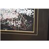 Image 2 : Framed original abstract painting signed by artist 13" X 13"