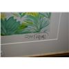 Image 2 : Framed limited edition print of a shrubs and a distant community signed by artist Ray Porier 67/600