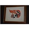 Image 1 : Framed limited edition print titled "Hawkman" pencil signed by artist Robert   Sebastian, '79, 86/10