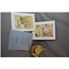 Image 1 : Selection of collectibles including "Pooh- His Art Gallery" featuring the coloured illustrations of 