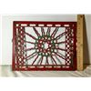 Image 1 : CAST FLOOR GRATE, BEAUTIFUL PATTERN.