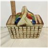 Image 1 : VINTAGE, MCCOY BRUSHED POTTERY COOKIE JAR