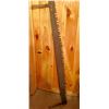 Image 1 : 5'6" CROSS CUT SAW WITH WOOD HANDLES.