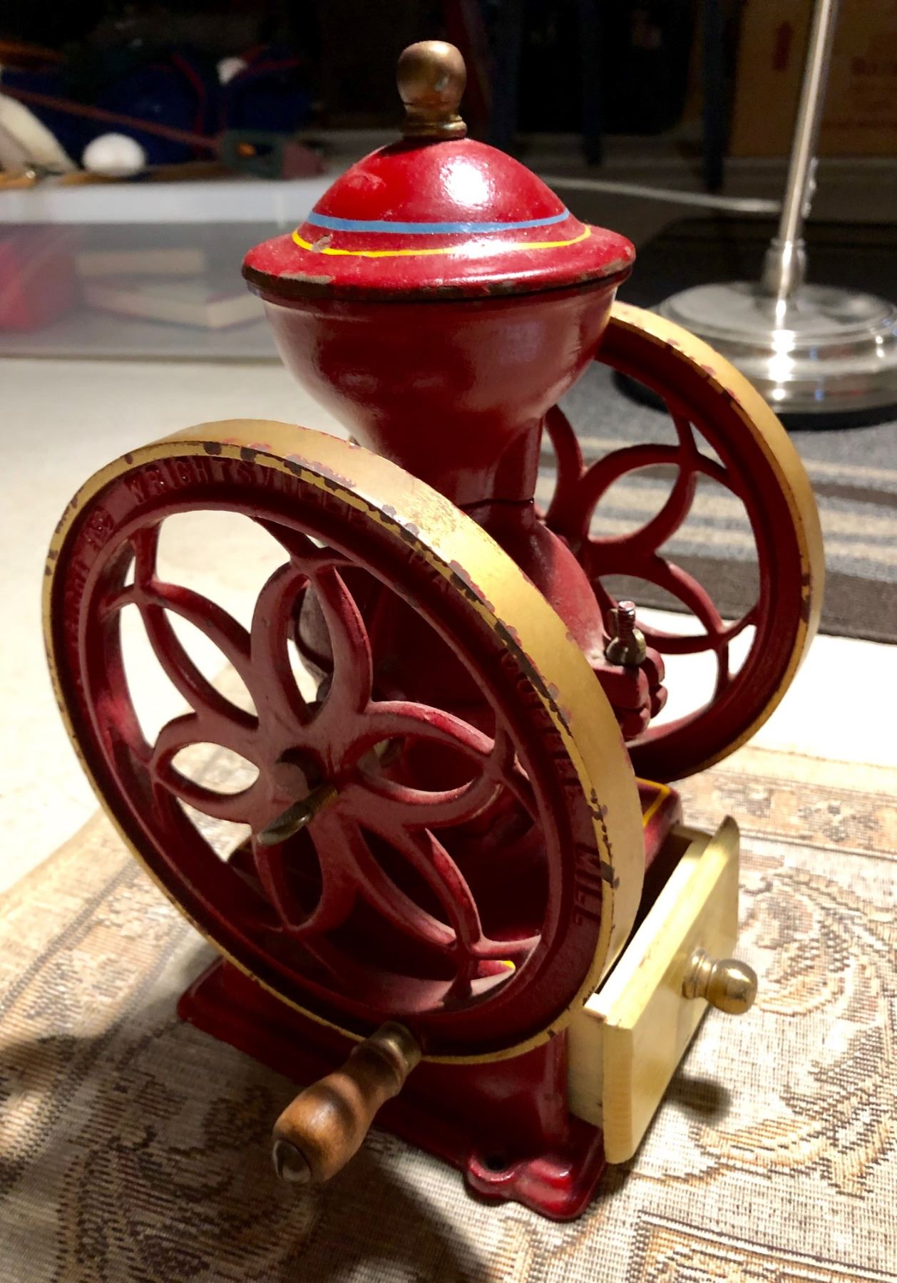 JOHN WRIGHT INC, GENERAL STORE STYLE, COUNTER TOP COFFEE GRINDER