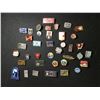 Image 1 : GR OF 38, LAPEL PINS, SOME MILITARY, SOME USSR