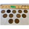 Image 1 : GR OF 11, BRITISH PENNIES, DATED 1891 TO 1967