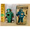 1960'S NOGUCHI OF JAPAN TIN ROBOT WITH ORIGINAL BOX