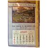 Image 1 : 1944 RED OAKS IOWA CALENDAR - COMPLETE