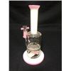 Image 1 : EVOLUTION SQUALL PINK 8.5" GLASS BONG W/ BOWL
