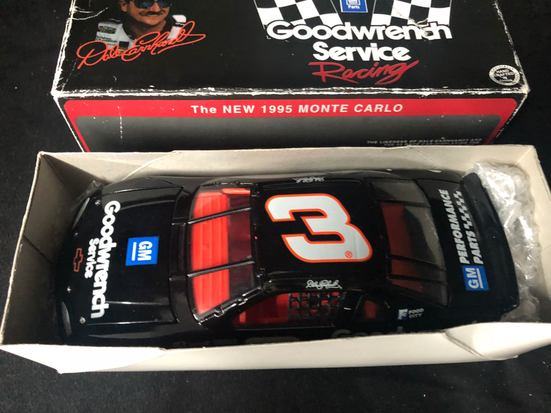 GOODWRENCH SERVICE RACING THE NEW 1995 MONTE CARLO MODEL RACE CAR (1:24 ...