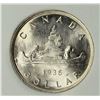 Image 3 : 1936 CANADA SILVER DOLLAR PNA