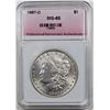 Image 1 : 1887-O MORGAN SILVER DOLLAR PNA