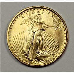 1992 AMERICAN GOLD EAGLE $5 GOLD