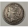 Image 1 : 1890-CC MORGAN SILVER DOLLAR