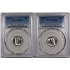 Image 1 : 1937-S AND 1940-D MERCURY DIMES PCGS