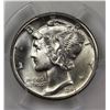 Image 2 : 1941-D MERCURY DIME PCGS MS 66FB