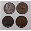 Image 2 : NICE LOT OF LINCOLN CENTS: 1926-D AU, 1917-D XF,