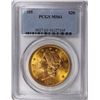 Image 1 : 1895 $20 LIBERTY GOLD PCGS MS 61 NICE!