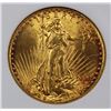 Image 2 : 1928 $20 ST. GAUDENS GOLD GEM BU