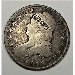 1819 BUST HALF DOLLAR