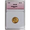 Image 1 : 1903 $2.50 LIBERTY GOLD, PNA