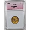 Image 1 : 1906 $5 LIBERTY GOLD PNA