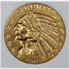 Image 2 : 1909-D $5.00 INDIAN GOLD, PNA
