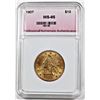 Image 1 : 1907 $10 GOLD LIBERTY, PNA