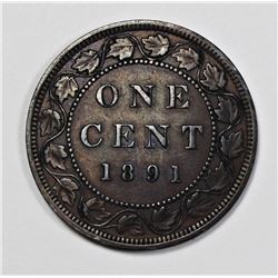 1891 CANADA CENT