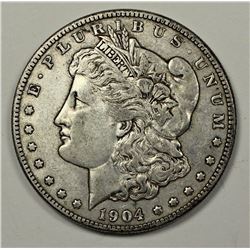 1904-S MORGAN SILVER DOLLAR