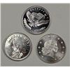 Image 1 : (3) 1OZ .999 SILVER ROUNDS