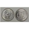 Image 2 : MORGAN SILVER DOLLARS - 1889 BU AND