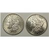 Image 1 : MORGAN SILVER DOLLARS - 1890 BU AND
