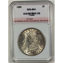 1889 MORGAN SILVER DOLLAR CCGS