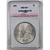 Image 1 : 1896 MORGAN SILVER DOLLAR CCGS