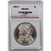 Image 1 : 1883-O MORGAN SILVER DOLLAR CCGS