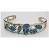 Image 2 : LOT OF TWO STERLING SILVER BRACELETS