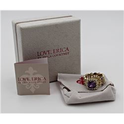 SIGNED ERICA COURTNEY .925 RING