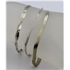 Image 1 : THREE STERLING SILVER BRACELETS