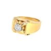 Image 1 : 14KT Yellow Gold 0.62ct Diamond Ring