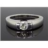 Image 2 : 14KT White Gold 0.32ct Diamond Ring