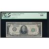 Image 1 : 1934A $500 Cleveland Federal Reserve Note PCGS 64